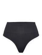 Ecocare Seamless Shaping Thong Stringtruse Undertøy Black Spanx