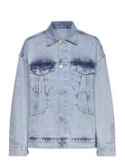 W. Apollo Denim Jacket Dongerijakke Denimjakke Blue HOLZWEILER