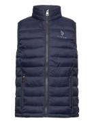 Lightweight Quilted Gilet Fôret Vest Navy U.S. Polo Assn.