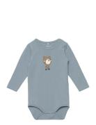 Nbmloggie Ls Body Box Bodies Long-sleeved Blue Name It