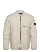 Relaxed Liner Jacket Bomberjakke Jakke Cream Tom Tailor