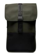 Trail Backpack W3 Ryggsekk Veske Khaki Green Rains