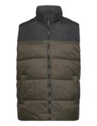 Jjetoby Bodywarmer Collar Sn Vest Green Jack & J S