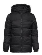 Jjetoby Puffer Hood Sn Jnr Fôret Jakke Black Jack & J S