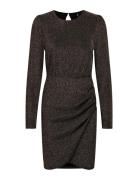 Onlnew Rich L/S Glitter Dress Jrs Kort Kjole Black ONLY