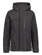 Stefan Usx Jkt Parkas Jakke Black Didriksons