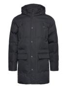 A Parka Row Inner L Parkas Jakke Black French Connection