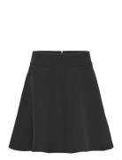 Skirt Kort Skjørt Black Rosemunde