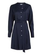 Rwb Short Shirtdress Ls Kort Kjole Navy Tommy Hilfiger