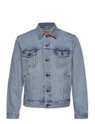 The Trucker Jacket Vegetable P Dongerijakke Denimjakke Blue LEVI´S Men