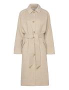 Olena Coat Tynn Kåpe Beige Fabienne Chapot