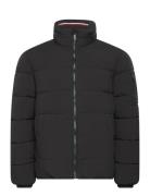 Puffer Jacket Fôret Jakke Black Tom Tailor