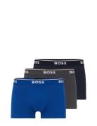 Trunk 3P Power Boksershorts Navy BOSS