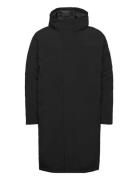 Long Puffer Jacket Parkas Jakke Black Revolution