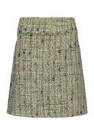 Mmvinna Boucle Skirt Kort Skjørt Green MOS MOSH