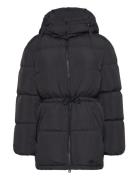 Mid Length Down Jacket Fôret Jakke Black GANT