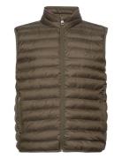 Core Packable Recycled Vest Vest Khaki Green Tommy Hilfiger