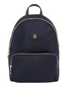 Poppy Th Backpack Ryggsekk Veske Navy Tommy Hilfiger