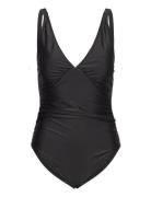 Swimsuit Badedrakt Badetøy Black Rosemunde