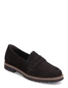 Women Slip-On Mokasiner Lave Sko Black Tamaris