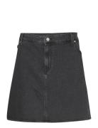 Crv Mom Uh Skirt Cg4181 Kort Skjørt Black Tommy Jeans