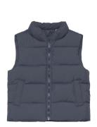 Quilted Gilet Fôret Vest Navy Mango