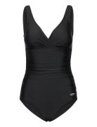 Swimsuit Fiona Badedrakt Badetøy Black Damella Of Sweden