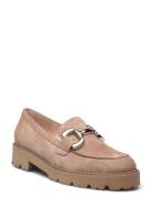 Loafer Mokasiner Lave Sko Beige Gabor