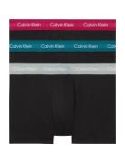 Low Rise Trunk 3Pk Boksershorts Black Calvin Klein