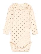 Nbfgago Kia Ls Slim Body Lil Bodies Long-sleeved Cream Lil'Atelier