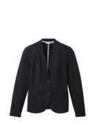 Blazer Ottoman Structure Blazers Single Breasted Blazers Navy Tom Tail...