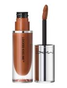 Locked Kiss Liquid Lipstick Lipgloss Sminke Brown MAC