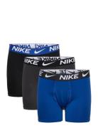 Nike Micro Solid Boxer Briefs Undertøysett Blue Nike