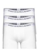 Stretch Cotton Trunk 3-Pack Boksershorts White Polo Ralph Lauren Under...