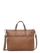 Napoli Working Bag Sasha 17" Dataveske Veske Brown Adax