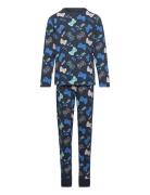 Nkmnightset Dark Sapphire Gamer Noos Pyjamas Sett Navy Name It