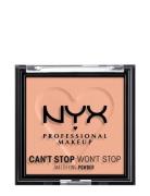 Can’t Stop Won’t Stop Mattifying Powder Ansiktspudder Sminke NYX Profe...