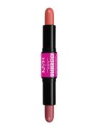 Wonder Stick Dual-Ended Cream Blush Stick Rouge Sminke Orange NYX Prof...