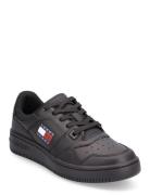 Tjw Retro Basket Ess Lave Sneakers Black Tommy Hilfiger