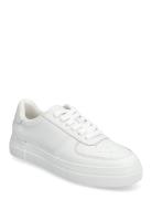 Slhharald Leather Sneaker Lave Sneakers White Selected Homme