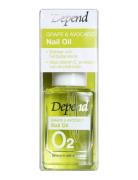 Grape & Avocado Nail Oil 11Ml Neglepleie Nude Depend Cosmetic