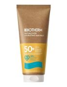 Waterlover Hydrating Sun Milk Spf50 Solkrem Kropp Nude Biotherm