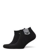 Men's Knit Ankle Socks Ankelsokker Korte Strømper Black Emporio Armani