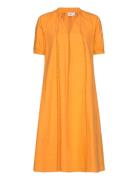 Nuphilippa Dress Knelang Kjole Orange Nümph