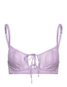 Hallie Up Lingerie Bras & Tops Wired Bras Purple Hunkemöller