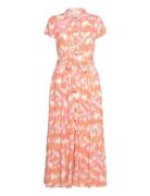 Slarjana Maxi Dress Ss Maxikjole Festkjole Orange Soaked In Luxury