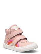 Bisgaard Rainbow Høye Sneakers Pink Bisgaard