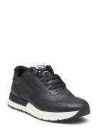 Women Lace-Up Lave Sneakers Black Tamaris