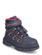 T3B5-33160-1047800- Vinterstøvletter Med Snøring Navy Tommy Hilfiger