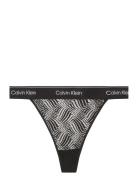 String Thong Stringtruse Undertøy Black Calvin Klein